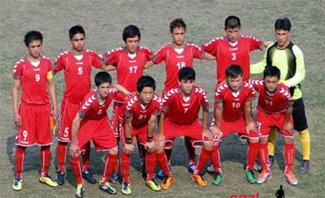 تیم ملی فوتبال چهارده سال افغانستان به تاجیکستان می‌رود 